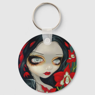 sleutelhanger "Bloedorchidee"