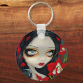 sleutelhanger "Bloedorchidee" (Voorkant)