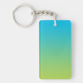 sleutelhanger: BLUE GREEN OMBRE Sleutelhanger