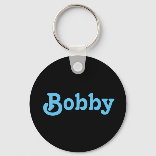 Sleutelhanger Bobby (Voorkant)