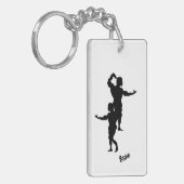 Sleutelhanger: Body Builder Sleutelhanger (Voorkant Links)