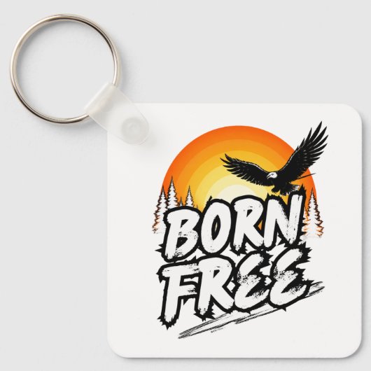 Sleutelhanger Born Free Eagle (Voorkant)