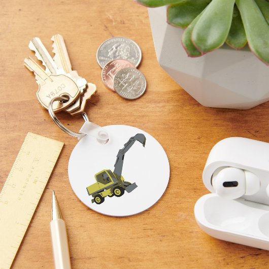 Sleutelhanger bouwvoertuig