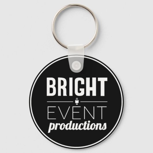 Sleutelhanger Bright Event Productions (Voorkant)