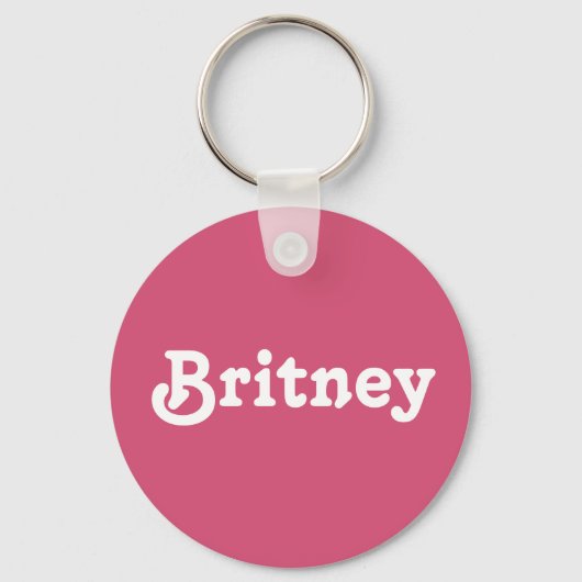 Sleutelhanger Britney (Voorkant)