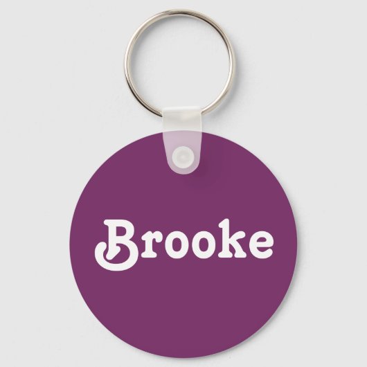 Sleutelhanger Brooke (Voorkant)