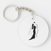Sleutelhanger - bruiloft (Voorkant)