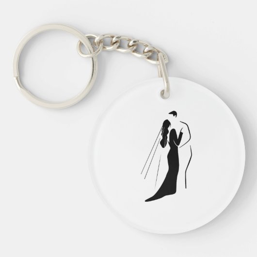 Sleutelhanger - bruiloft (Voorkant)