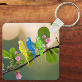 Sleutelhanger Budgies Bird (Achterkant)