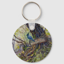 sleutelhanger "Buiten het spoor houden"