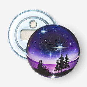 Sleutelhanger Button Flesopener