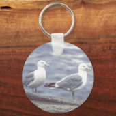 Sleutelhanger Button zeegarens (Voorkant)