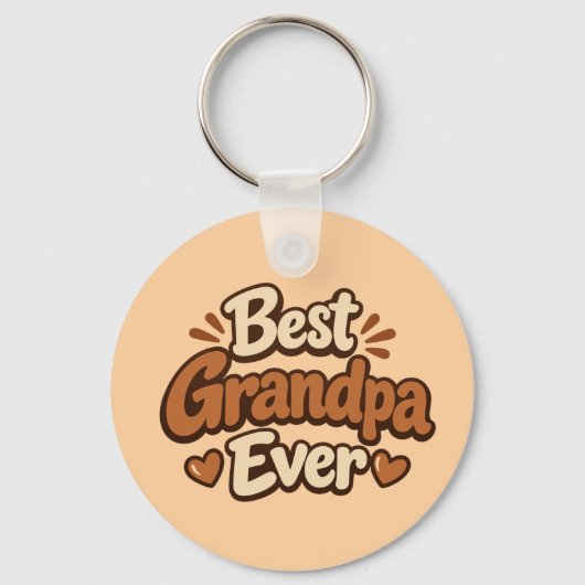 Sleutelhanger Cadeau Beste Opa Ooit (Voorkant)