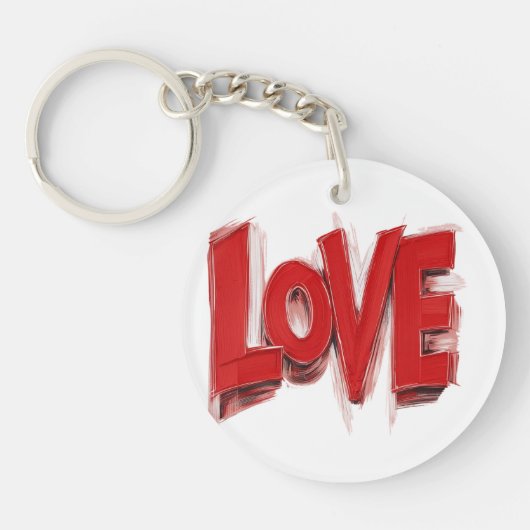 Sleutelhanger cadeau, Liefde cadeau, Valentijnsdag (Voorkant)