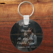 Sleutelhanger cadeautjes voor bruiloft stellen cad (Voorkant)