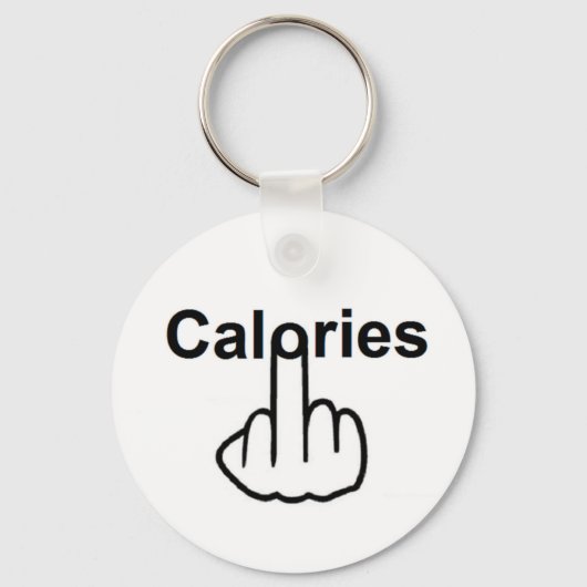 Sleutelhanger calorieën omdraaien (Voorkant)
