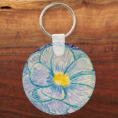 Sleutelhanger Camellia 'Blauwe Donau' (Voorkant)