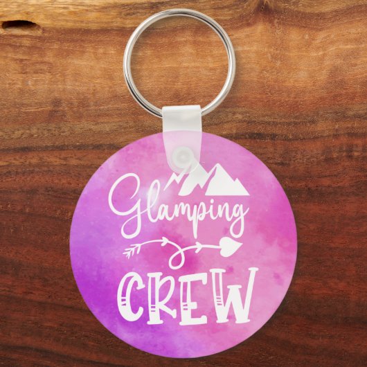 Sleutelhanger Camping Camper Accessoires (Voorkant)