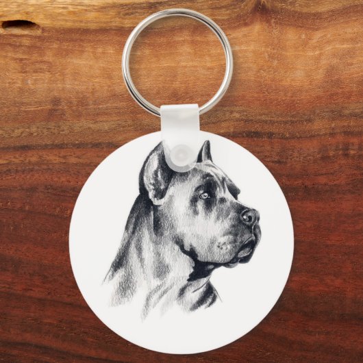 Sleutelhanger Cane Corso (Voorkant)