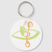 Sleutelhanger Canoaliseillustratie (Achterkant)