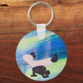 sleutelhanger capoeira mma martial arts ax samba (Voorkant)