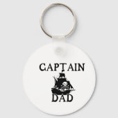 Sleutelhanger Captain Dad (Voorkant)