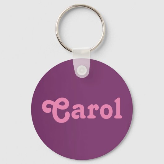 Sleutelhanger Carol (Voorkant)