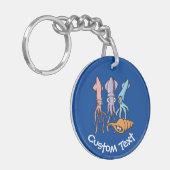 Sleutelhanger Cartoons Squid (Voorkant Links)