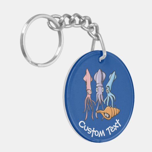 Sleutelhanger Cartoons Squid (Voorkant Links)