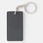 sleutelhanger: CHARCOAL GRAY COLOR Sleutelhanger (achterkant)