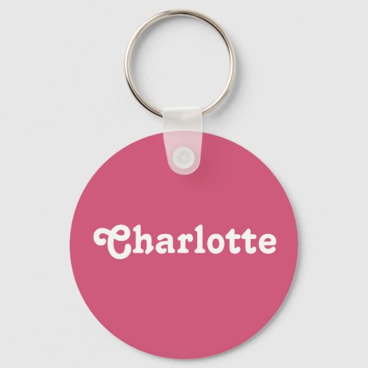 Sleutelhanger Charlotte (Voorkant)