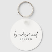 Sleutelhanger Chic Bridesmaid (Voorkant)