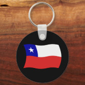 Sleutelhanger Chileense Vlag (Voorkant)