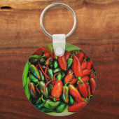 Sleutelhanger Chili Peppers (Voorkant)