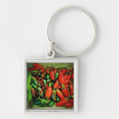 Sleutelhanger Chili Peppers (Voorkant)