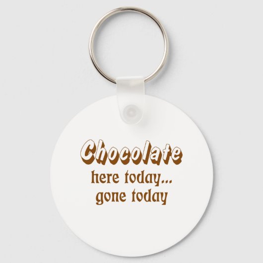 Sleutelhanger Chocolade Lover (Voorkant)