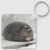 Sleutelhanger Chonky Seal Meme (Achterkant)