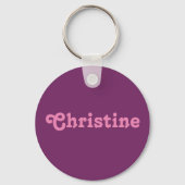 Sleutelhanger Christine (Voorkant)