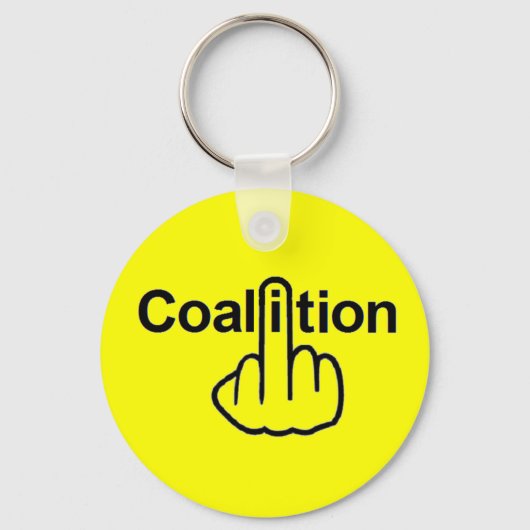 Sleutelhanger Coalition Flip (Voorkant)