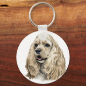Sleutelhanger Cocker Spaniel (Voorkant)