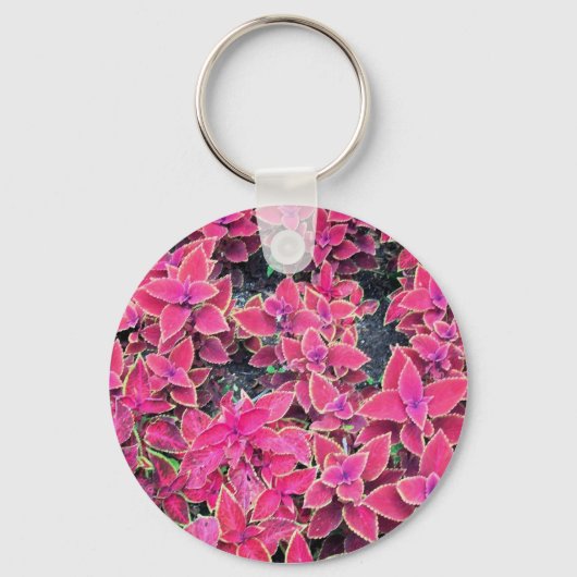 Sleutelhanger Coleus Planten Roze (Voorkant)
