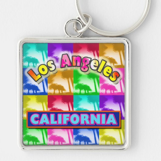 sleutelhanger "Coloring Los Angeles 2" (Voorkant)