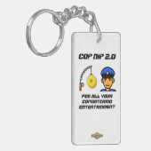 sleutelhanger "COP NIP 2.0" (Voorkant Links)