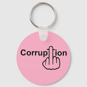Sleutelhanger Corruption Sucks