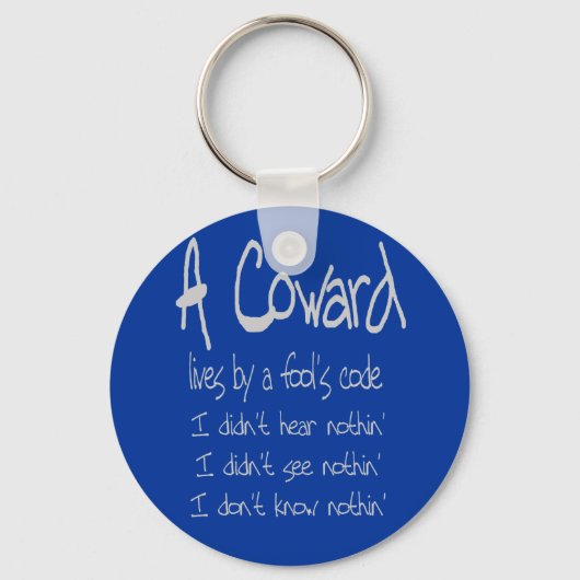 Sleutelhanger Coward (Voorkant)