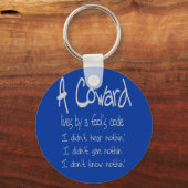 Sleutelhanger Coward (Voorkant)