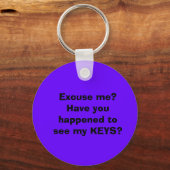 Sleutelhanger Crazy: Keys??? (Voorkant)