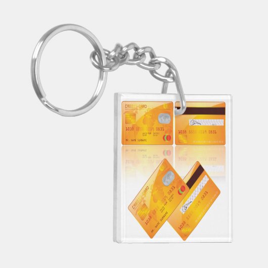 Sleutelhanger creditcards (Voorkant Links)