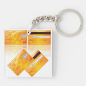 Sleutelhanger creditcards (Achterkant)