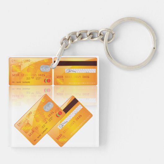 Sleutelhanger creditcards (Achterkant)